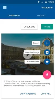 InstaDownloader android App screenshot 9